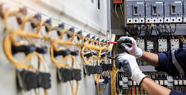 Professional Electrician technician working in White Hall, WV